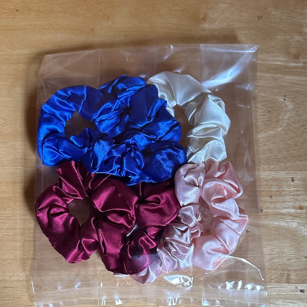 Assorted Satiny Sleep Hair Scrunchies